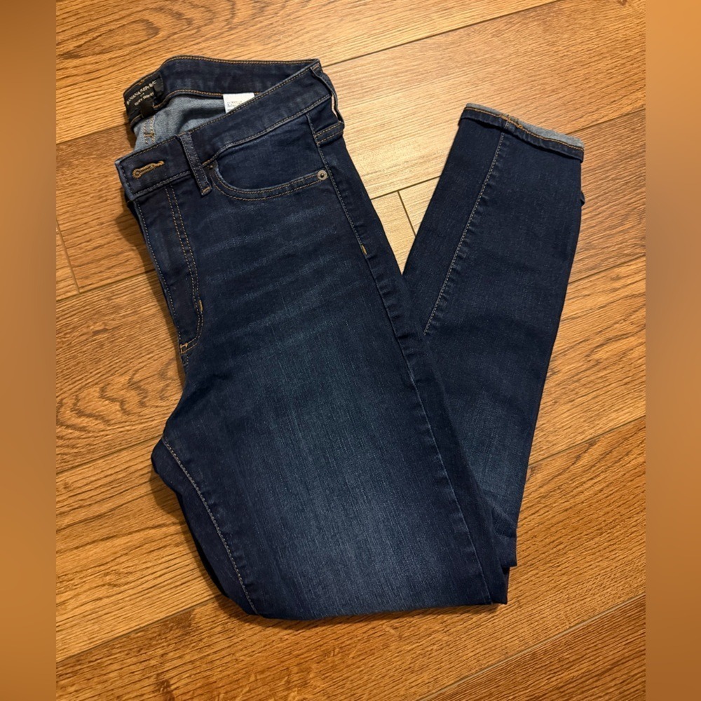 Banana Republic Women's Dark Indigo Curvy Skinny Jeans